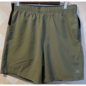 RBX Active Training Gym Shorts Men’s Size Medium Green Stretch 7” Inseam  X-Dri